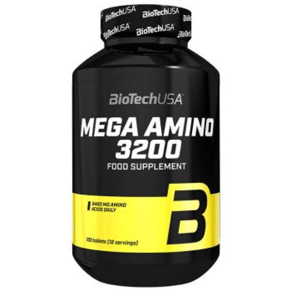 Mega Amino 3200 100 tabletek - Biotech USA