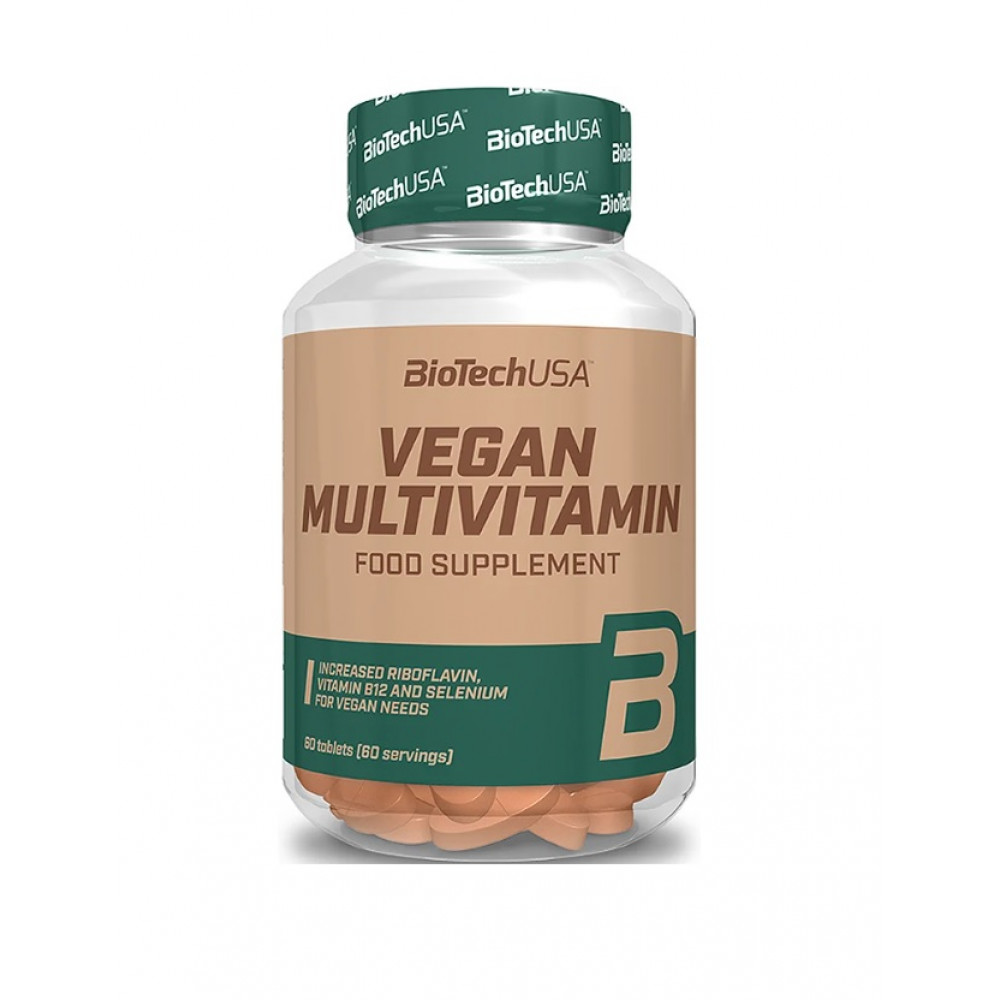 Vegan Multivitamin 60 tabletek - Biotech USA