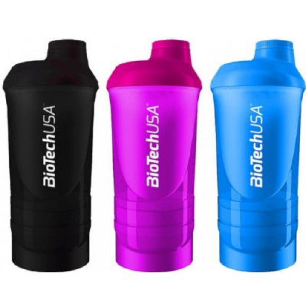 Shaker WAVE 600 ml + 350 ml - Biotech USA