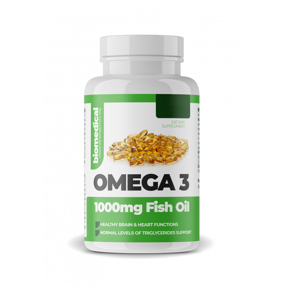 Omega 3 - 200 kapsułek - BioMedical