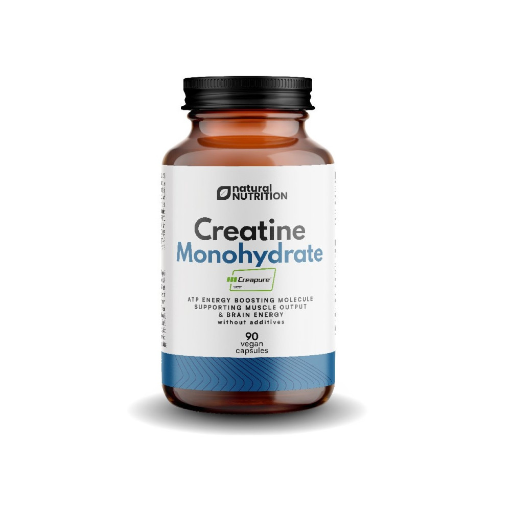 Creatine monohydrate Creapure 90 kapsułek - Natural nutrition