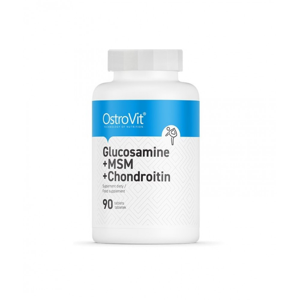 Glukosamine + MSM + Chondroitin 90 tabletek - Ostrovit