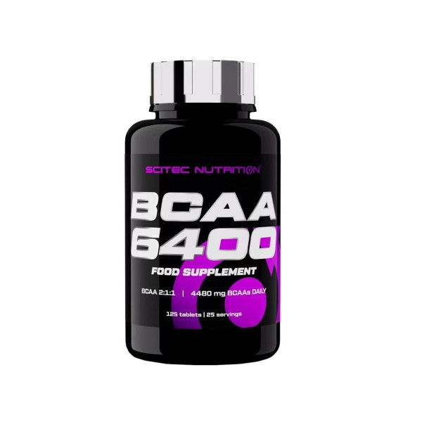 BCAA 6400 125 tabletek - Scitec Nutrition