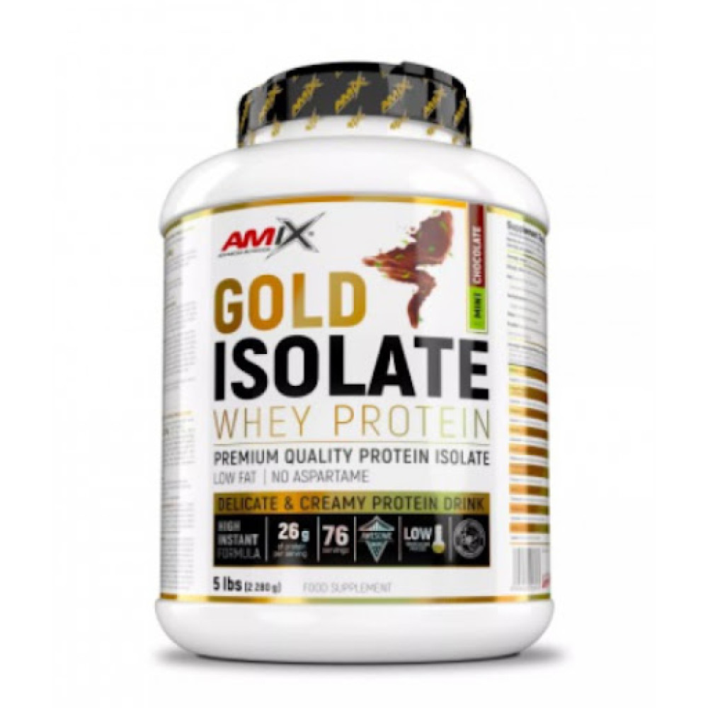 Gold Whey Protein Isolate 2280 g - Amix