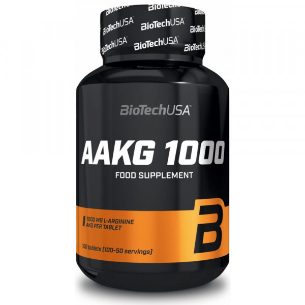 AAKG 1000 100 tabletek - Biotech USA