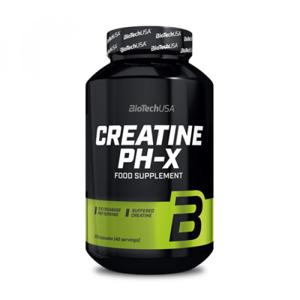 Creatine pH-X 90 kapsułek - Biotech USA