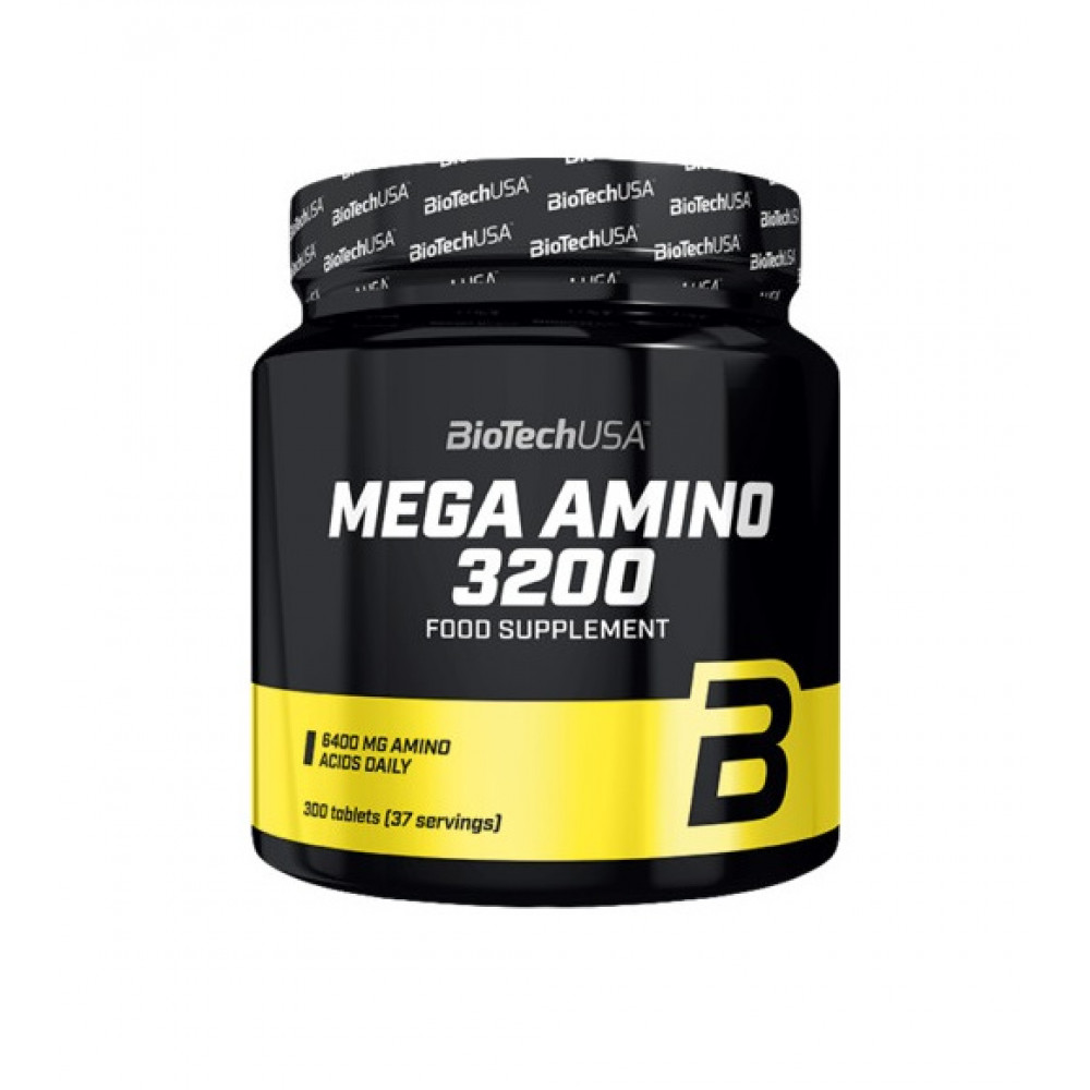 Mega Amino 3200 500 tabletek - Biotech USA