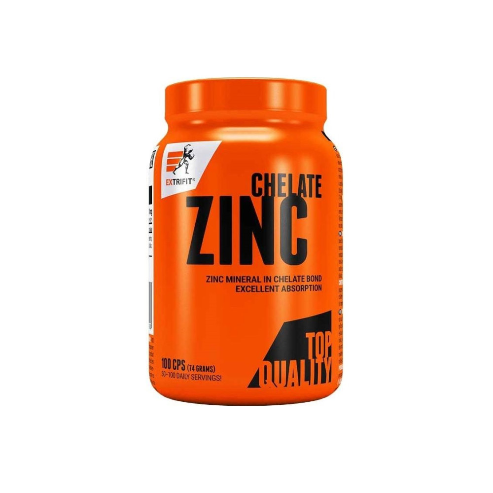 Zinc Chelate 100 kapsułek - Extrifit