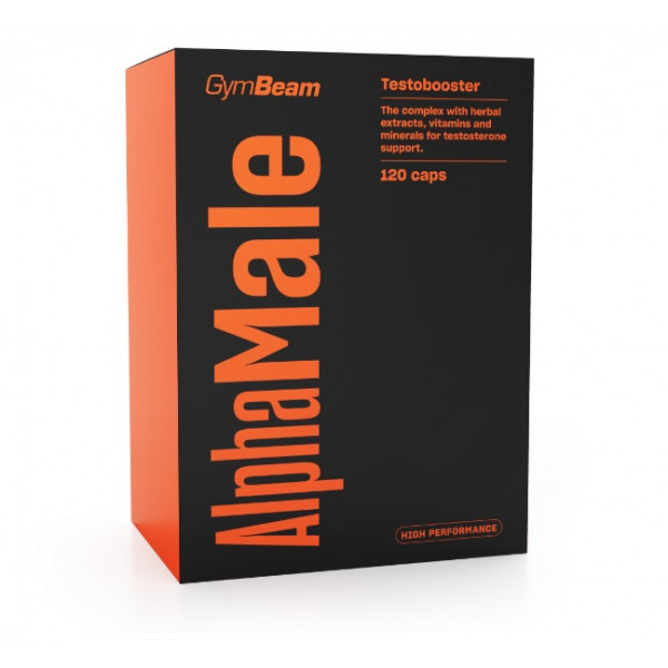 AlphaMale TestoBooster 120 kapsułek - GymBeam