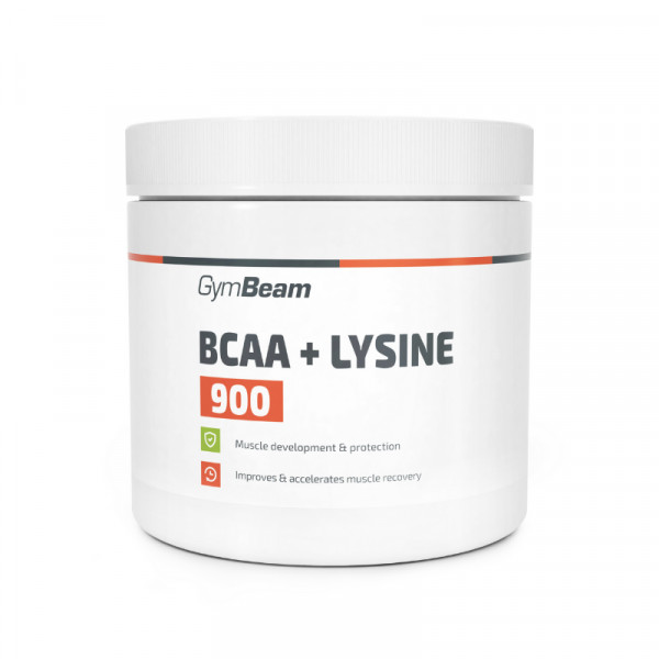 BCAA + Lysine 900 300 tabletek - GymBeam