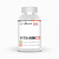 Vitamin D3 2000 IU 60 kapsułek - GymBeam