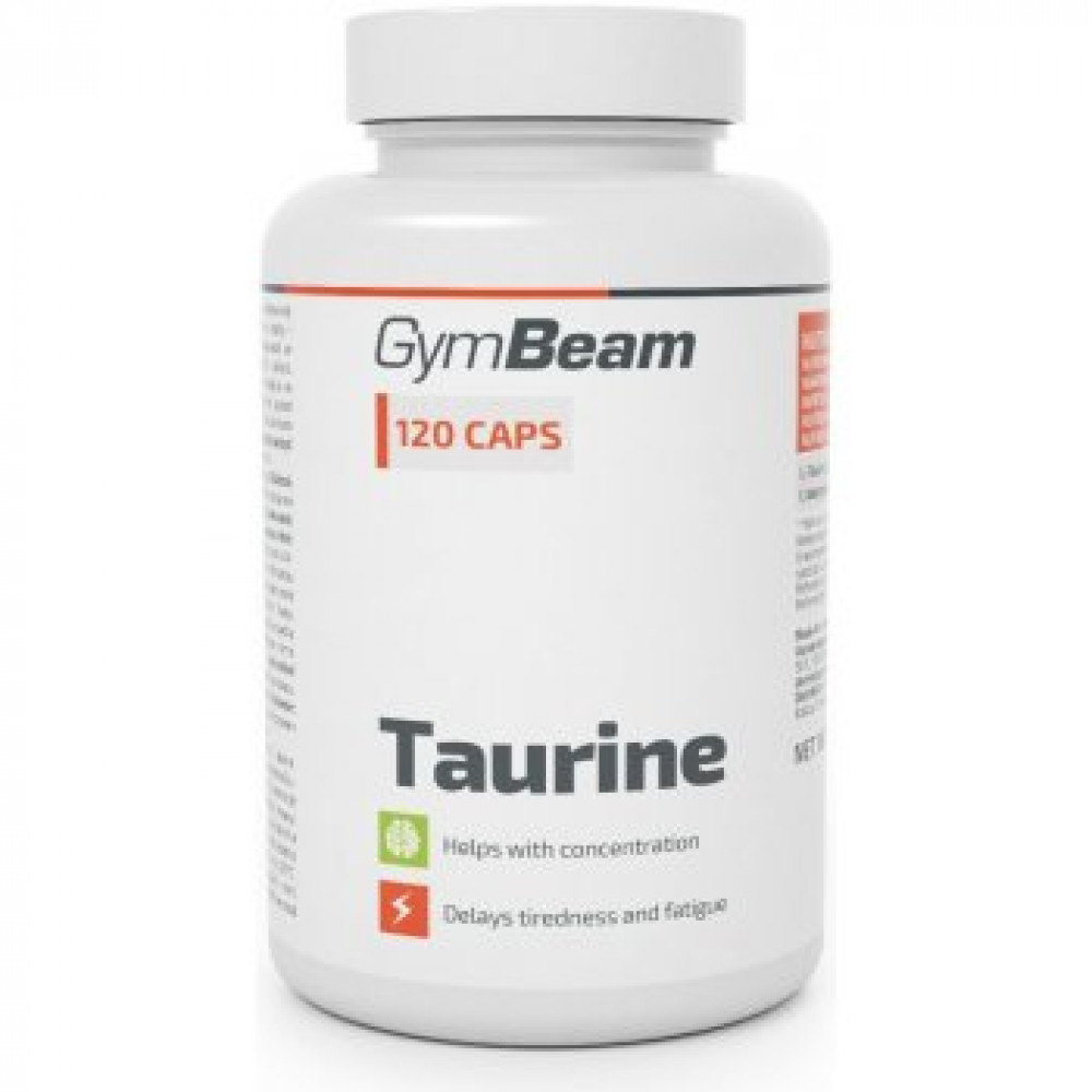 Taurine 120 kapsułek - GymBeam