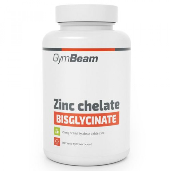 Zinok chelát (bisglycinát) 90 kapsułek - GymBeam