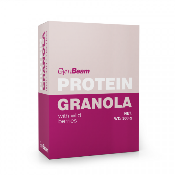 Granola proteinowa z owocami leśnymi 300 g - GymBeam