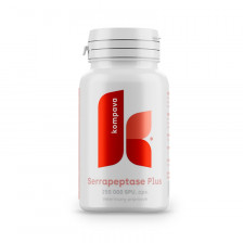 Serrapeptase Plus 90 kapsułek - Kompava