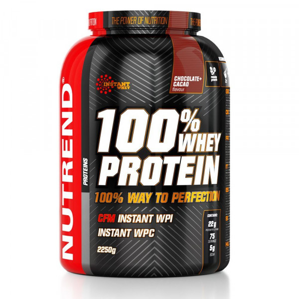 100% Whey Protein 2250 g - Nutrend