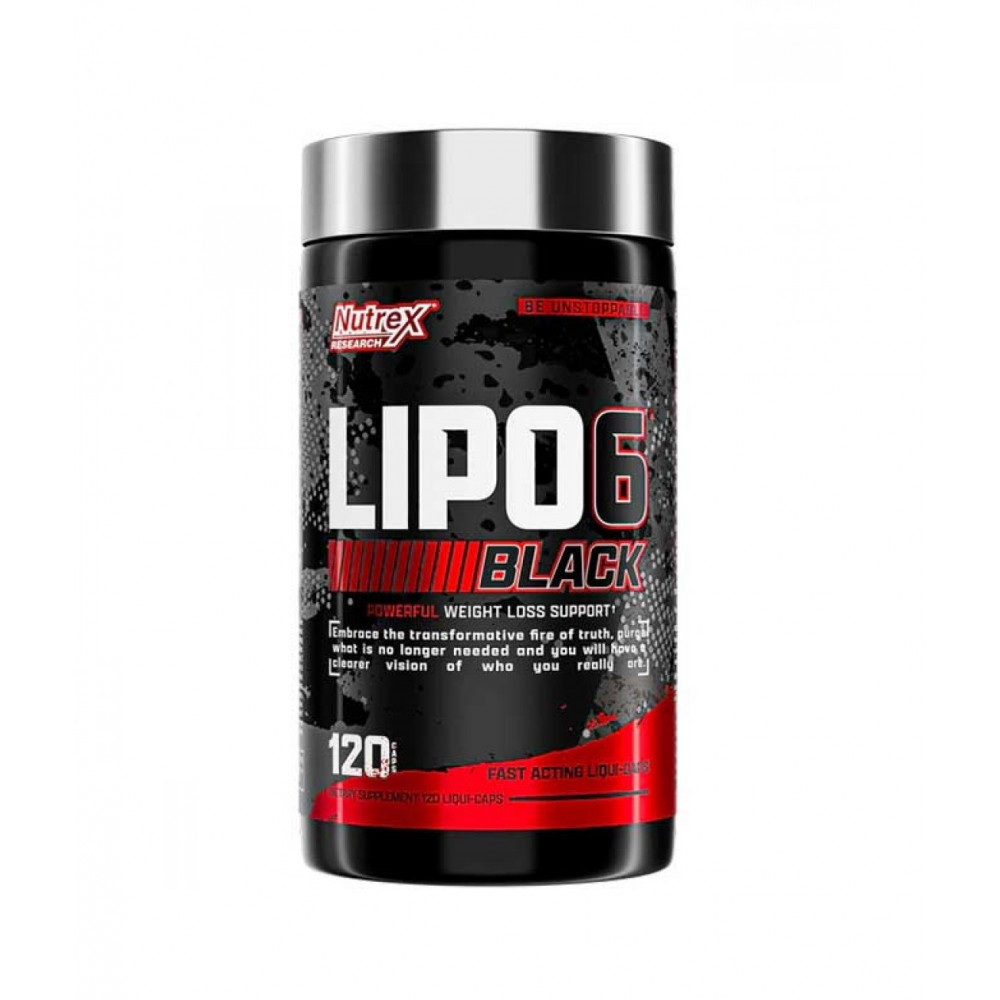 LIPO 6 BLACK 120 kapsułek - Nutrex