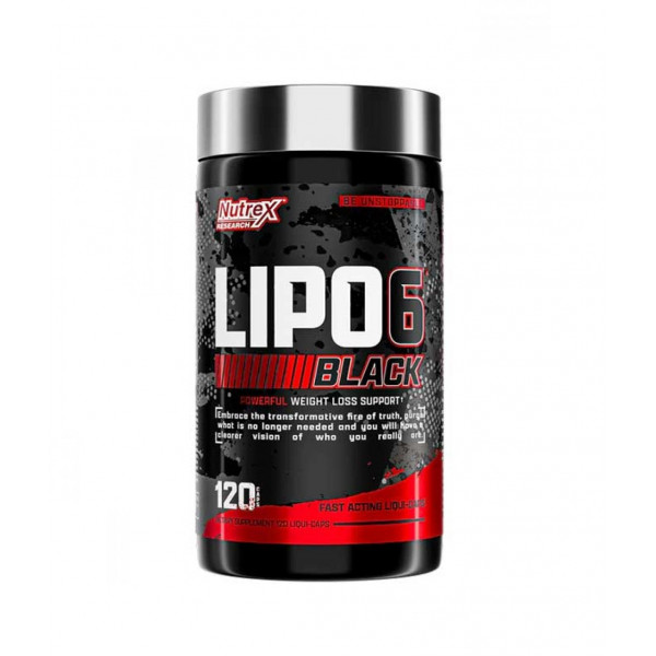 LIPO 6 BLACK 120 kapsułek - Nutrex