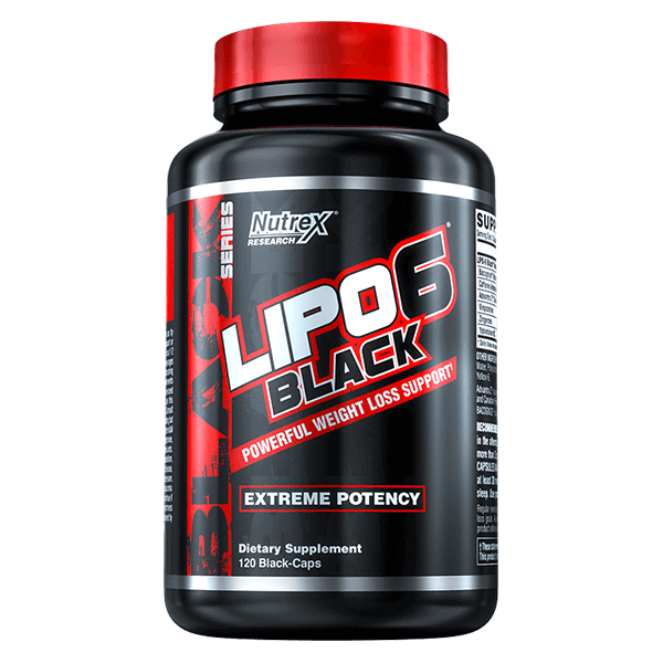 LIPO 6 BLACK 120 kapsułek - Nutrex