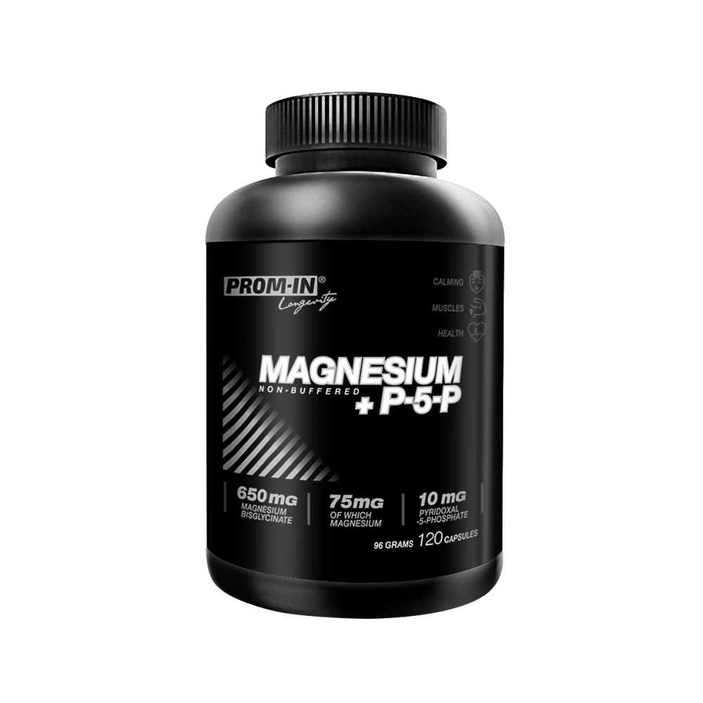 Magnesium + P5P 120 kapsułek - Prom-in