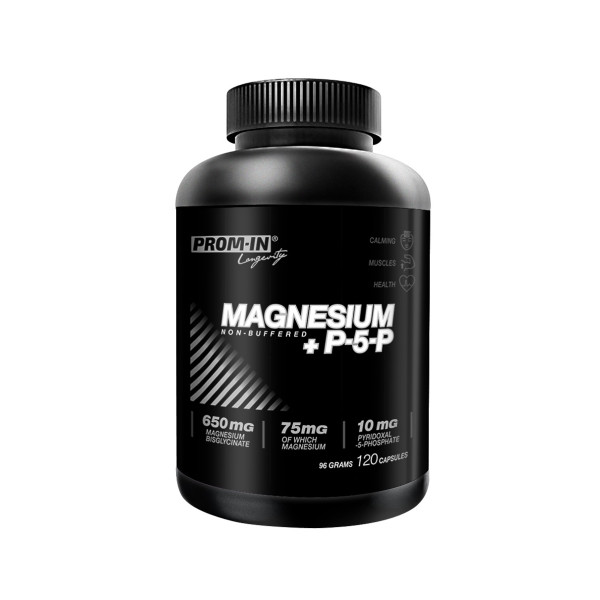 Magnesium + P5P 120 kapsułek - Prom-in
