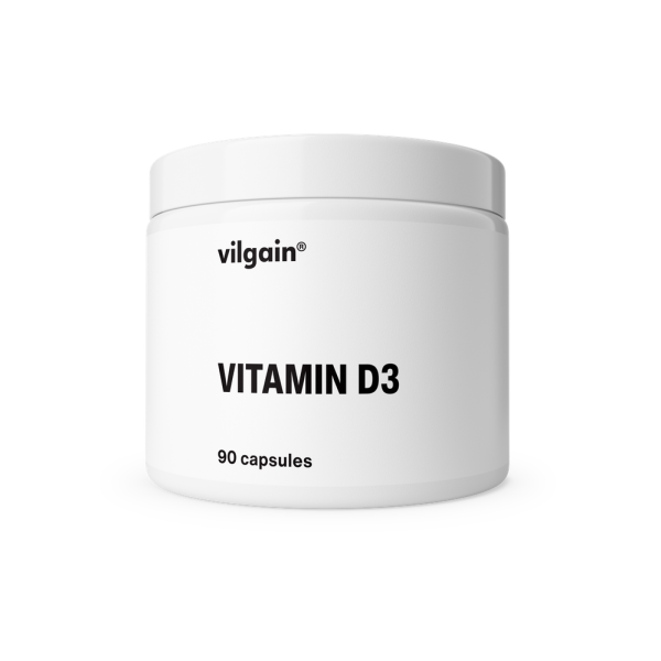 Vitamin D3 90 kapsułek - Vilgain